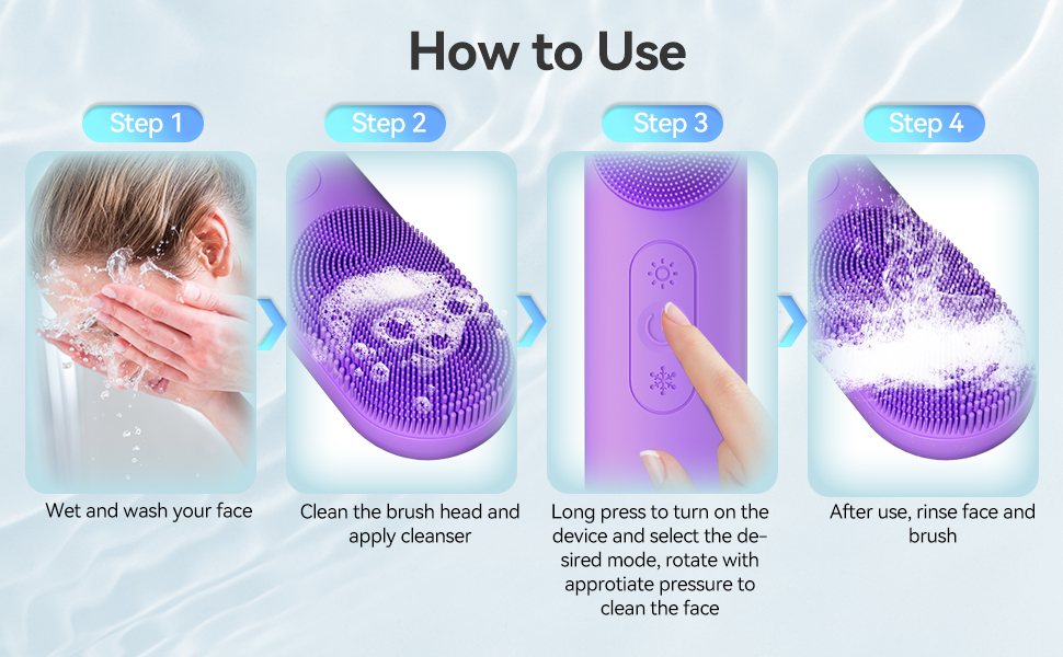 Face Brushes for Cleansing