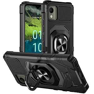 Nokia C110 Rome Tech Armor Case - Black