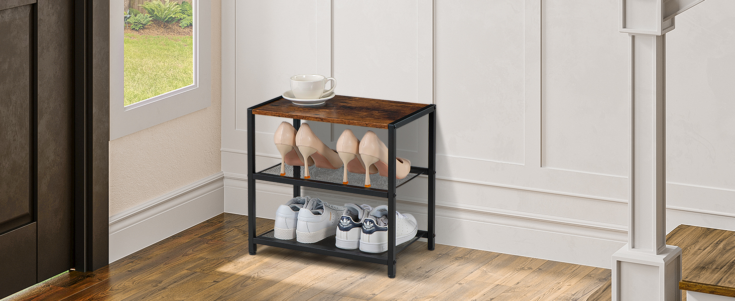 door shoe rack