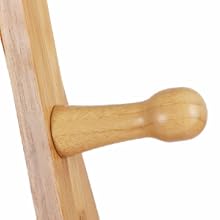 wooden plant stand