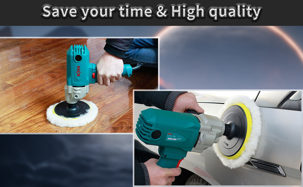 ABPF 2'' Airway Buff Extender, Steel Connecting Rod for Angle Grinder