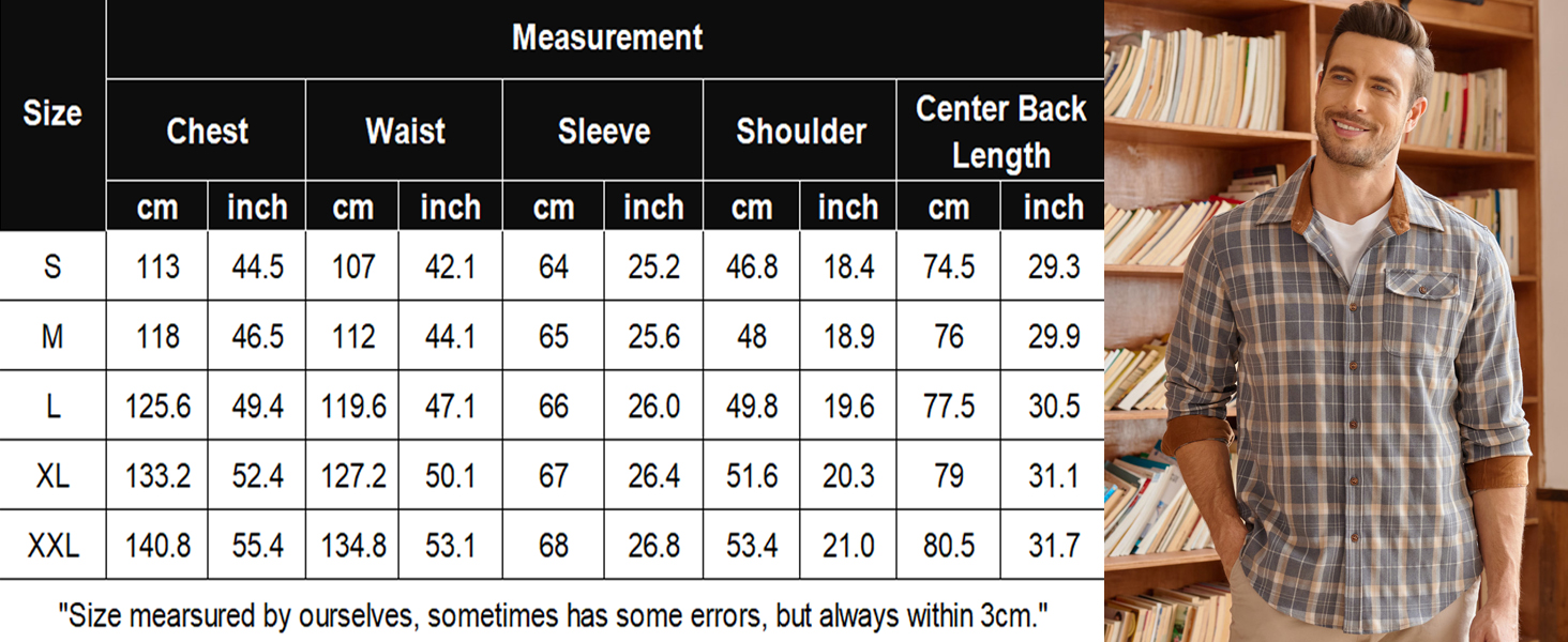 men plaid flannel shirt