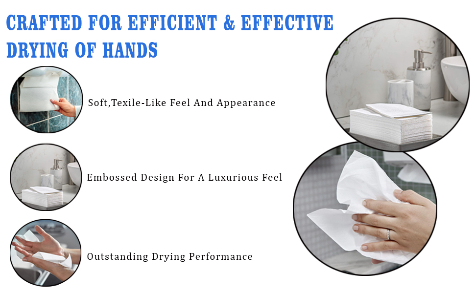 1PLY White Paper Hand Towels Z fold Paper Towels Multifold Disposable Soft Hygienic Absorbent