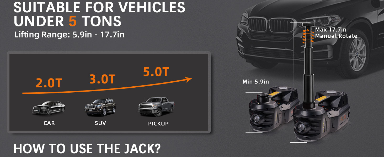 STANDTALL Electric Car Jack