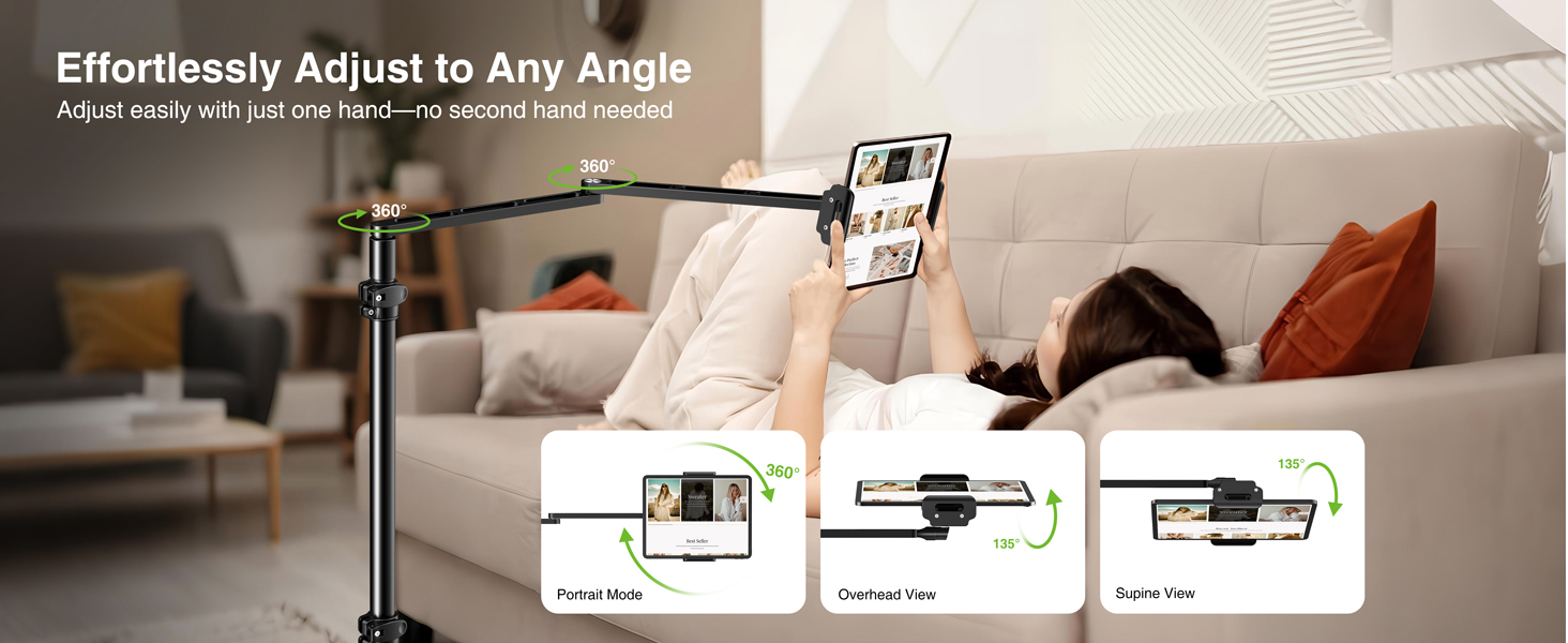 ipad stand for bed