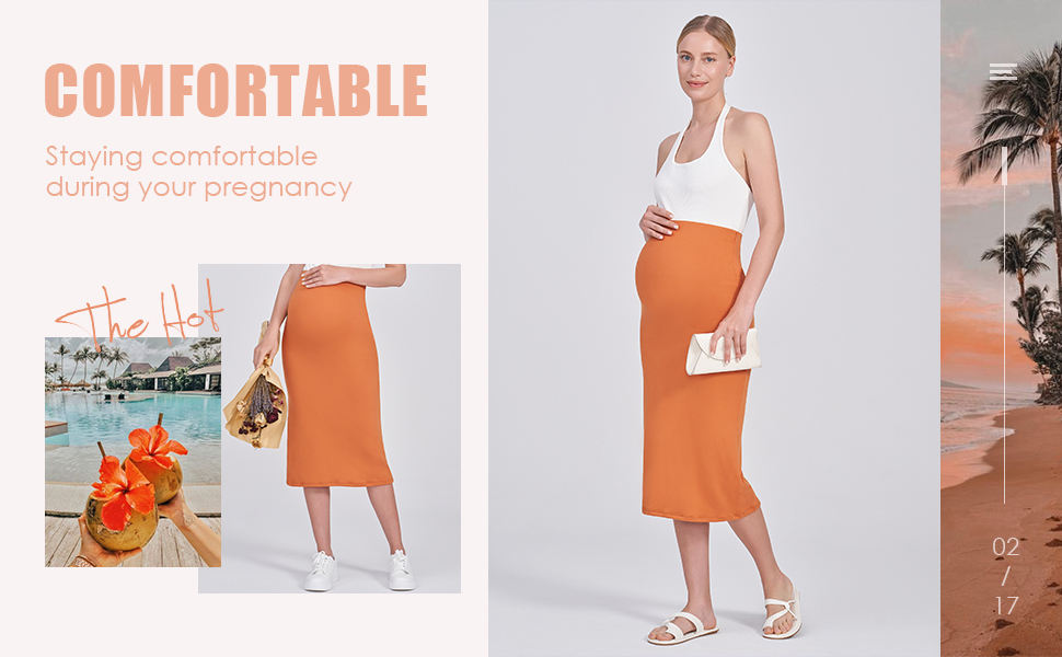 camel skirt