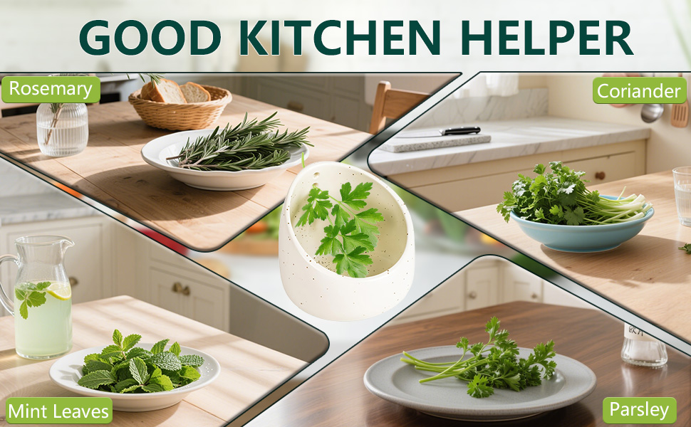 pottery herb stripper