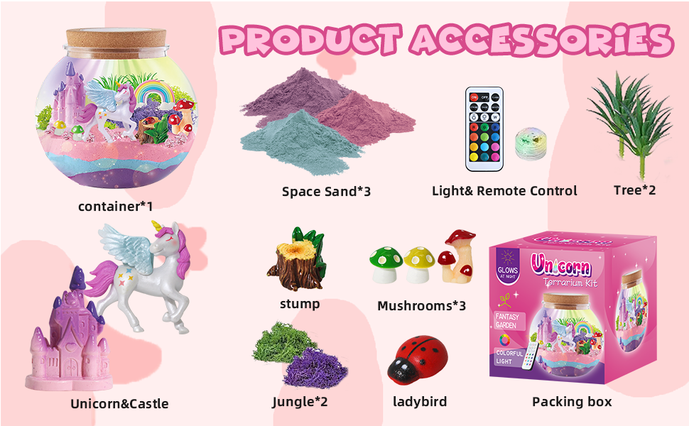 Unicorn Terrarium Crafts Kit