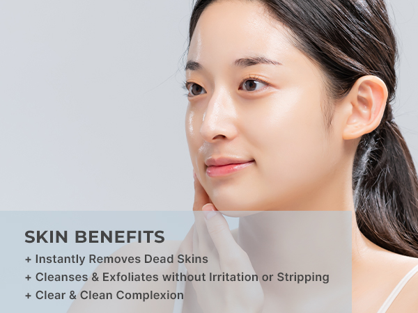 MOTHER MADE exfoliating face scrub wash exfoliante para la cara facial exfoliator gentle cleanser