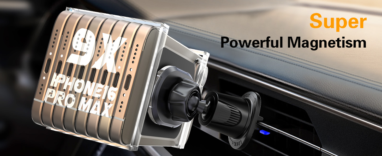 car vent magnetic phone mount