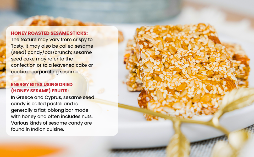 NY SPICE SHOP Honey Nut and Seed Crunch Bars 1 Pound (16