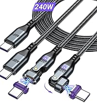 Amazon.co.jp: PD240W USB Type C ケーブル 16pin マグネット