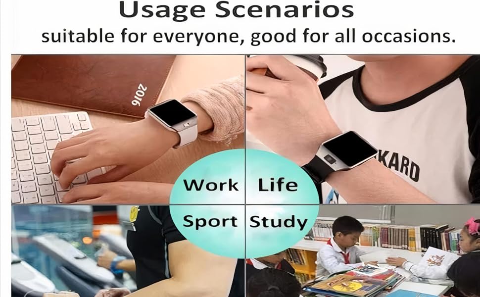  scenarios including work, life, sports, and study, showing its versatility for all occasions