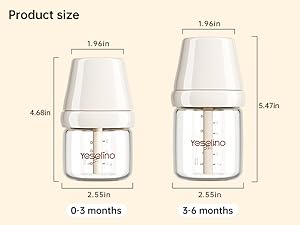 glass newborn bottles