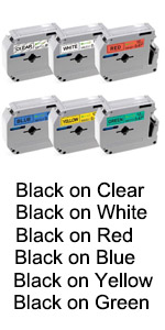 Replace for Brother P touch M Tape