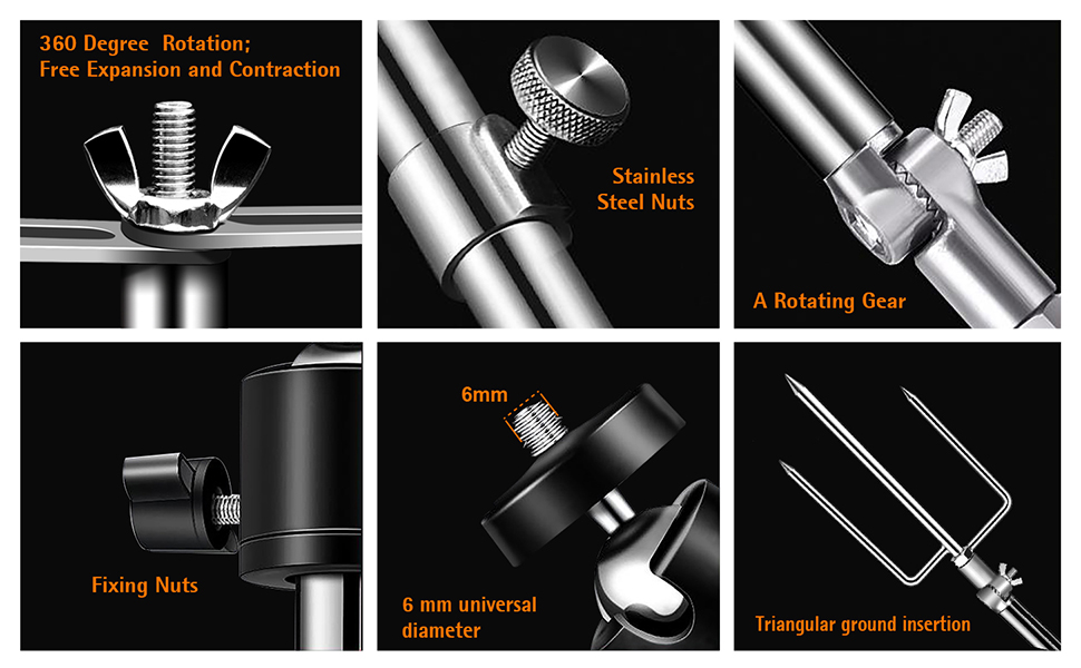 Trail Camera Mount,Thickened Foldable Stainless Steel