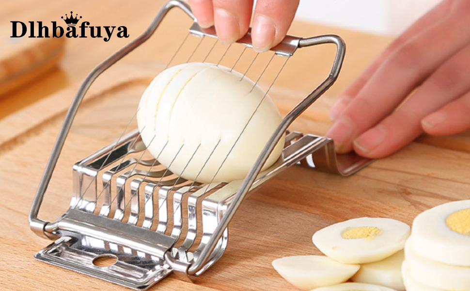 Egg slicer,egg cutter,stainless steel wire multipurpose