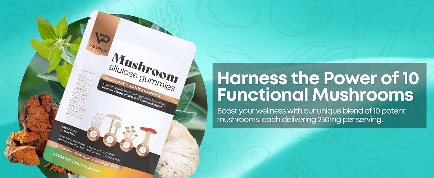 Functional Mushroom Gummies