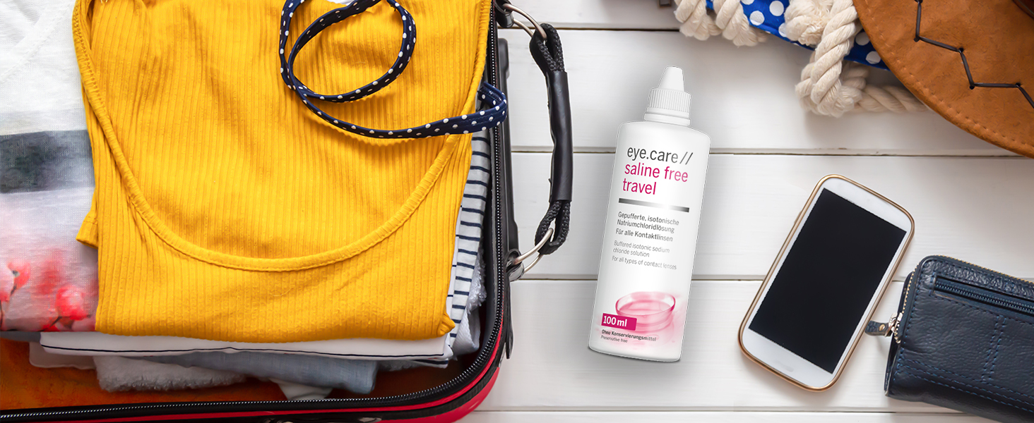 eyecare // saline free pH-neutrale Premium Kochsalzlösung ohne Konservierungsmittel