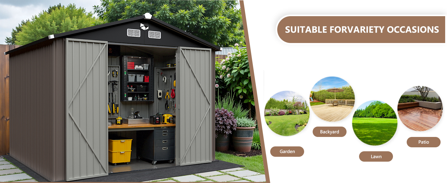 Outside Storage shed
