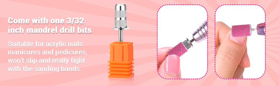 Schleifhülsen Nagelfräser