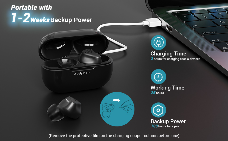 Autiphon digital hearing aids AT216