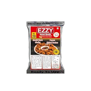 EZZY MASALA Popcorn Chicken Bonless Masala 18Gm (Pack of 10