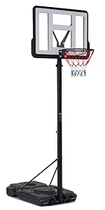 バスケットゴール 屋外 家庭用 230-305cm 高さ6段調節 ミニバス対応 バスケットゴール 屋外 家庭用 230〜305cm 高さ6段調節 ミニバス