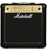 Marshall Amps Guitar Combo Amplifier, 3.5mm Jack, Black (M-MG15G-U)