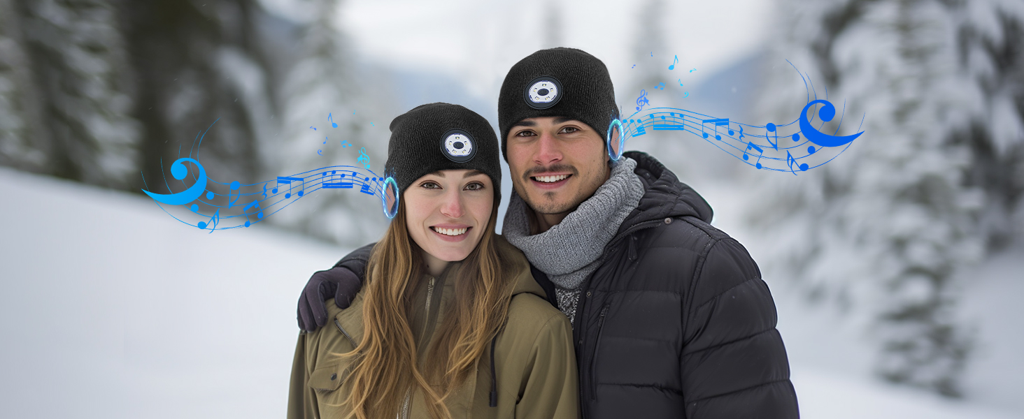 Bluetooth Beanie Lighted Hat