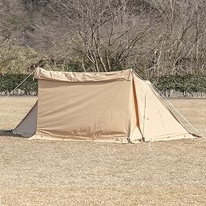 【新品未使用】BUNDOK BDK-77 フロントウォール カーキ　79EX用 Amazon.co.jp: BUNDOK(バンドック) BDK-79EX ソロベース EX 用