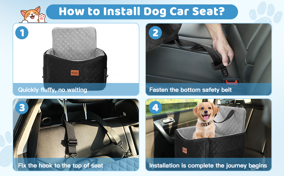 dog carseat medium size dog