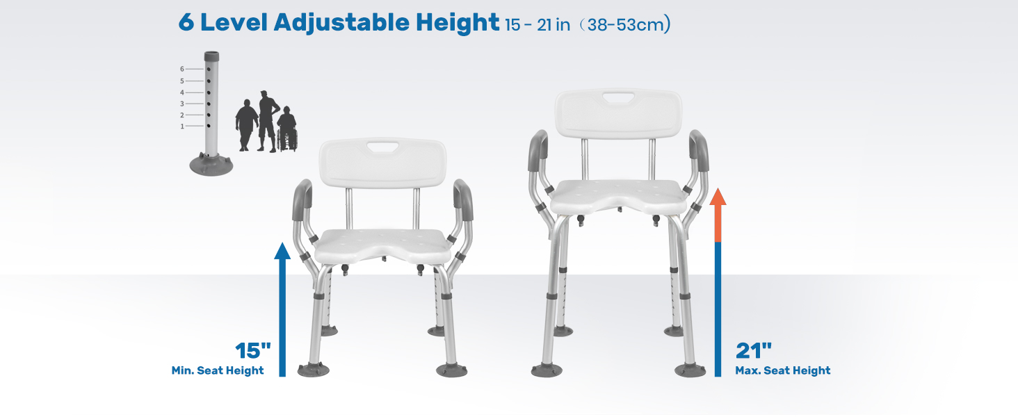 Shower Chair with Arms