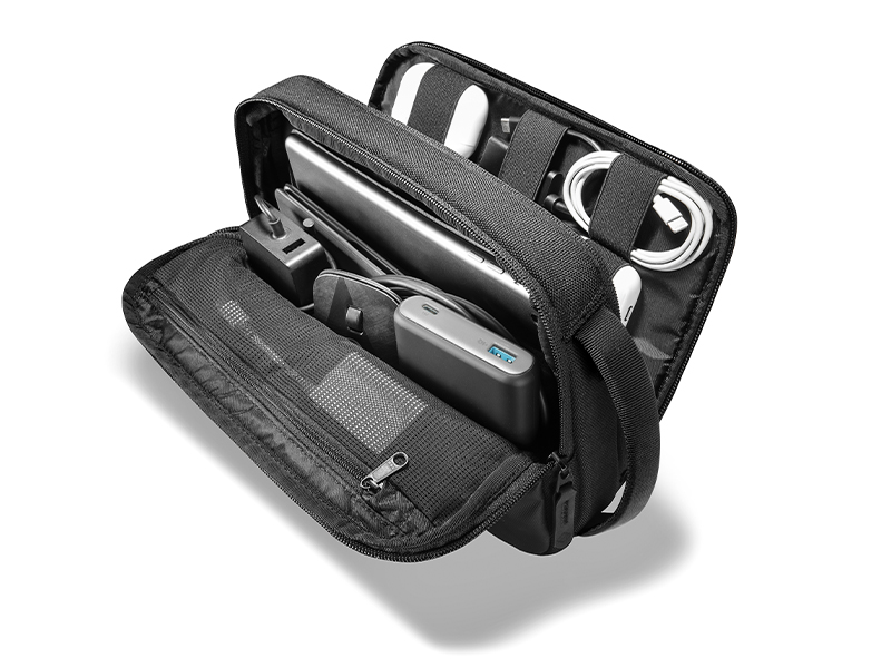 tomtoc Electronic Organizer Travel Universal Cable Kit