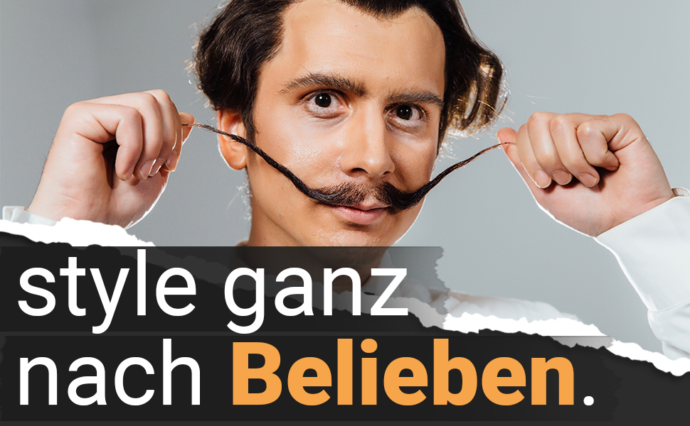 Mustache wachs wax creme Cream verformen 