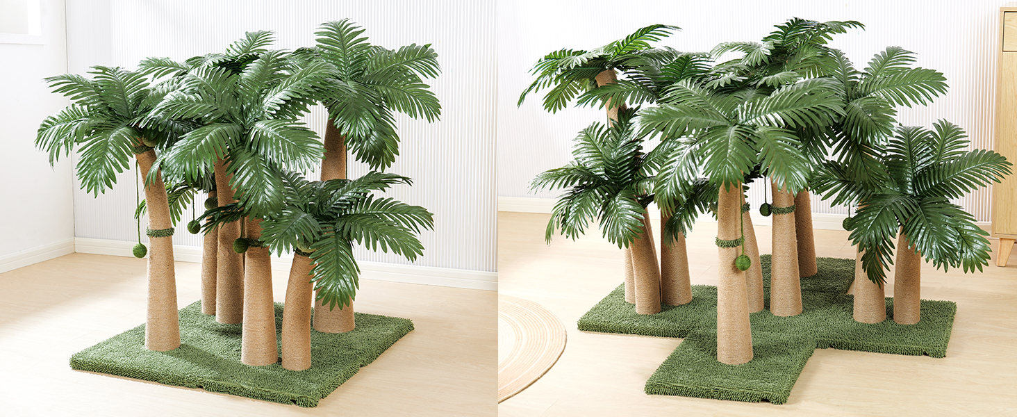 cat scratching post tree scratcher posts scratchers cats large kitten scratch adult tall cute palm