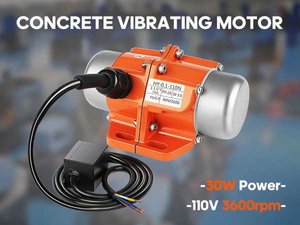 Amazon.com: Concrete Vibrating Motor, 30W Concrete Vibrator