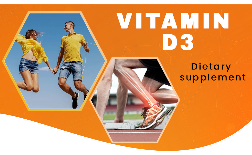 Safrel Vitamin D3 50,000 IU (as Cholecalciferol) Supplement, Once Week