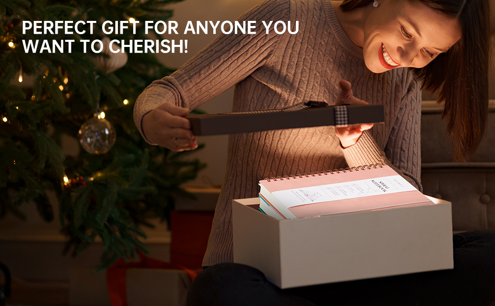 Lined Spiral Journal Notebook 320 Pages, Hardcover Spiral Notebooks