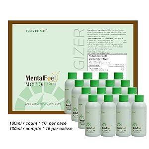 MCT oil for travel 100ml/count 16counts/case