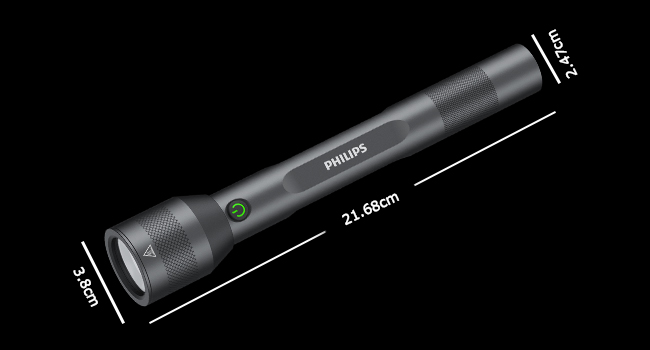 PHILIPS USB充電式懐中電灯 2500ルーメン Amazon.co.jp: PHILIPS 懐中電灯 led ライト 大型 高輝度2500
