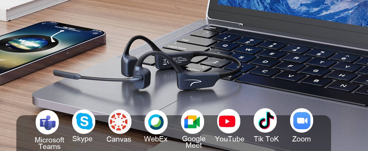 Bluetooth bone headset M200VP