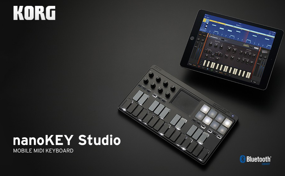 KORG nanoKEY Studio USB MIDIコントローラー　最終価格 KORG nanoKEY Studio Bluetooth対応 MIDIキーボード コルグ