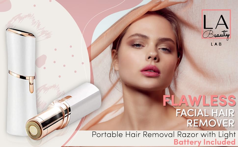 JML Finishing Touch Flawless Womens Facial Hair Trimmer LA Beauty Ideal Gift for Women Ladies