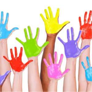 Funto Washable Finger Paint for Kids, Safe & Non-Toxic Finger Painting for Toddlers 1-3, Bath Paint, Toddler Art Painting Supplies, Kids Age 1 2 3 4 5 6+, 10 Assorted Colors(2.1 fl.oz) 17 bright colors