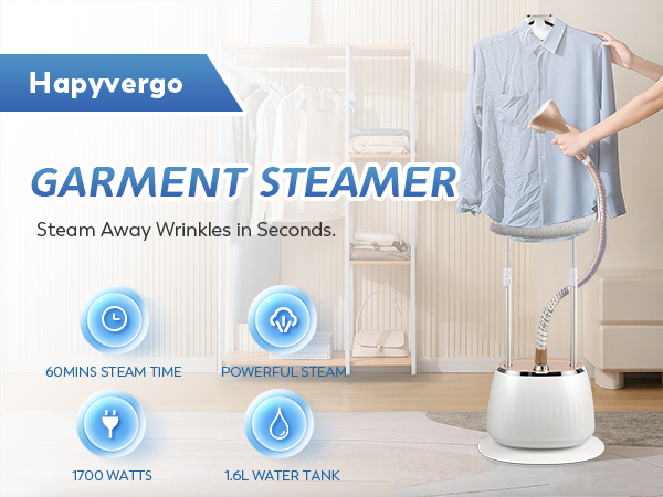 Hapyvergo Garment Steamer