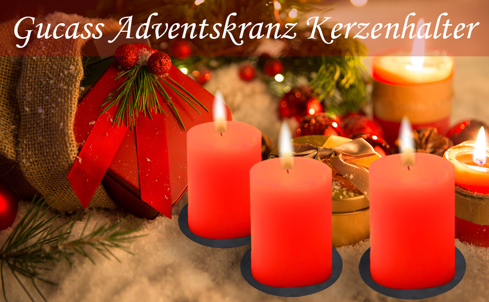 Advent wreath for candle holder diameter 6 cm black advent candle holder metal