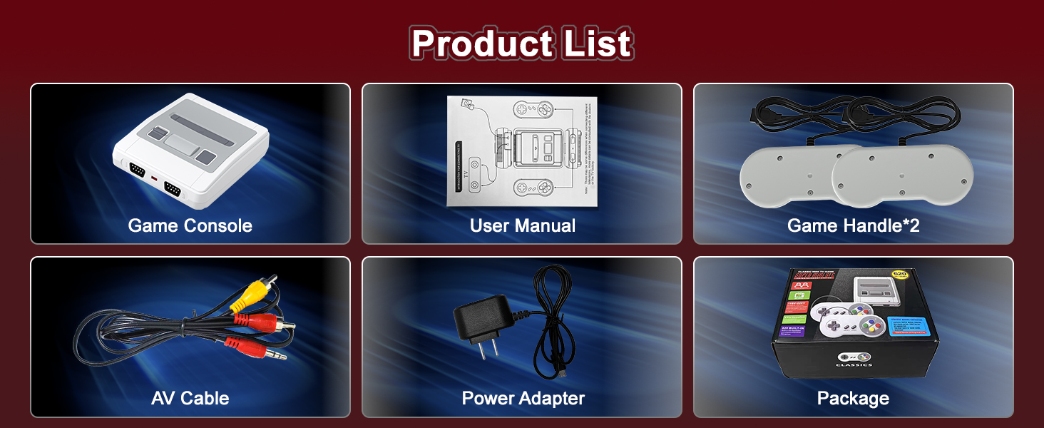 AV Output and Dual Controllers for Christmas Birthday Gifts