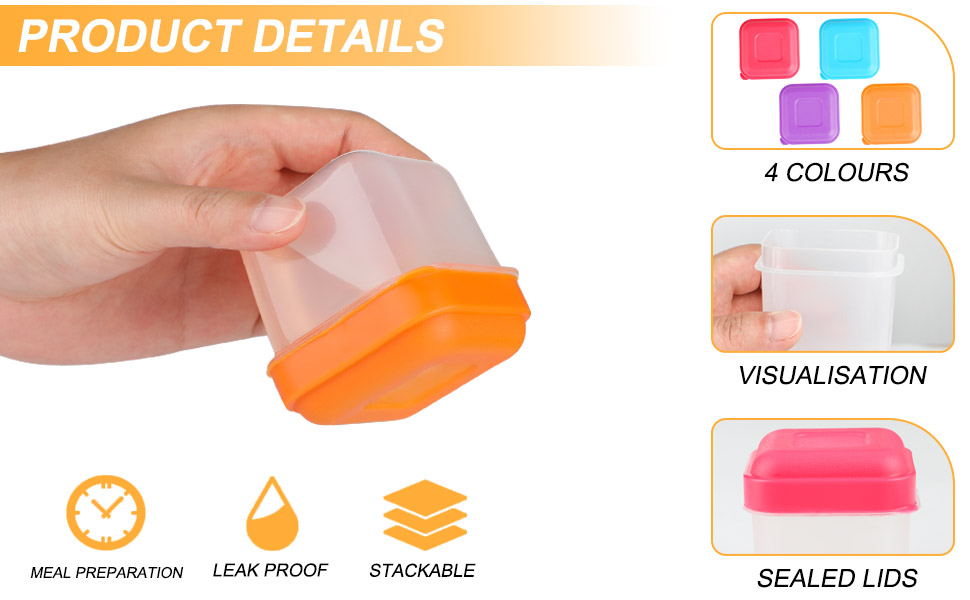 Small Plastic Containers with Lids