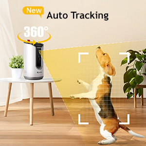 auto dog treat dispenser